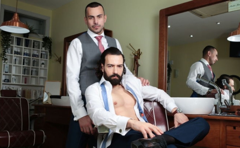 Barbershop Play - Dani Rivera and Miguel Angel Capa